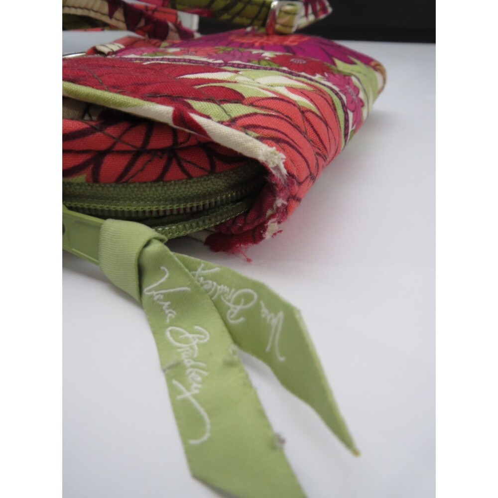 Vera Bradley Pink Floral Crossbody Shoulder Bag Purse Magnetic Closure‎ - Picture 3 of 9